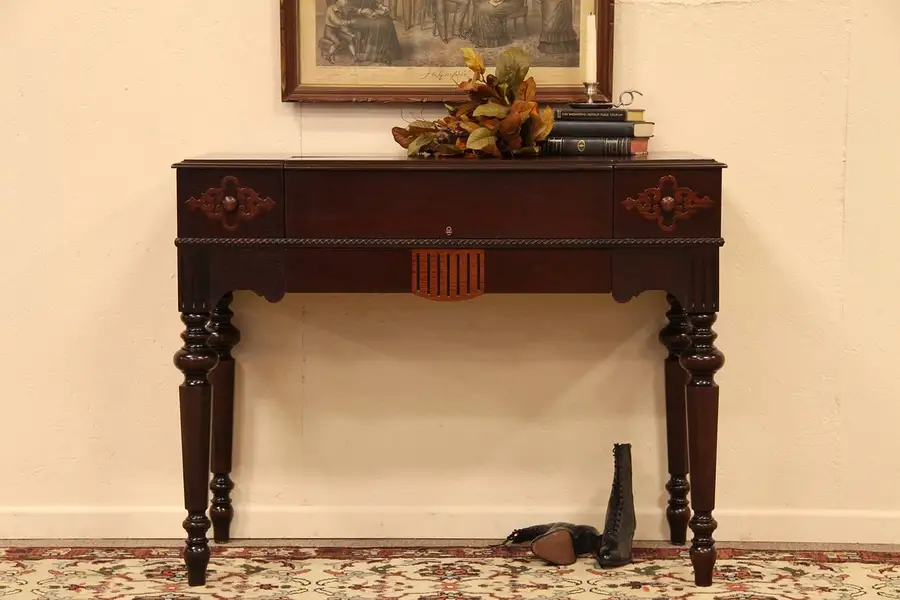 Main image of Spinet Antique 1920's Writing Desk