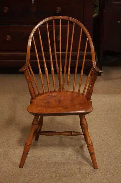 Main image of Windsor 1800's Period Antique Armchair