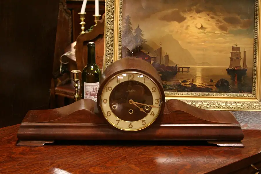 Main image of Art Deco 1930 Westminster Mantel Clock