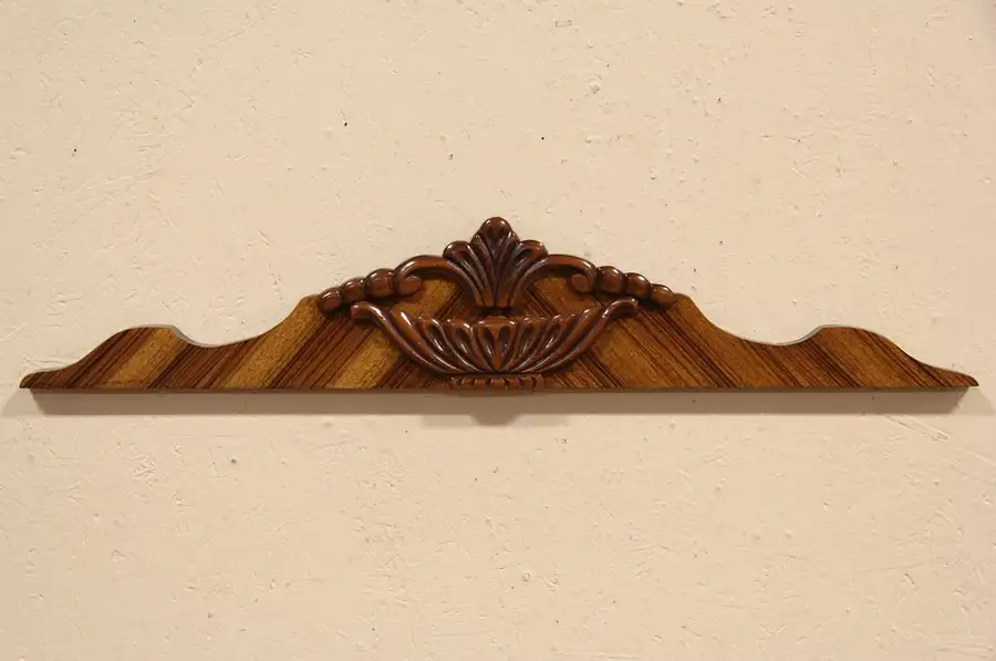 Main image of Art Deco 1935 Architectural Salvage Carved Crest