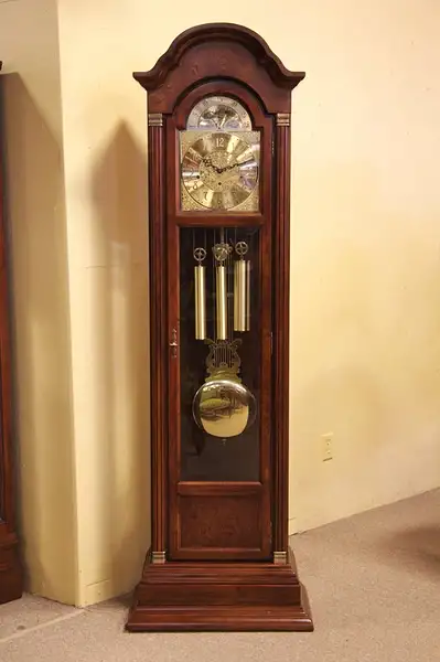 Main image of Seth Thomas Tall Case Cherry Grandfather Clock
