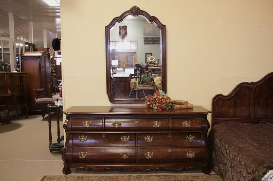 Main image of Heritage Sketchbook Bombe Dresser or Chest