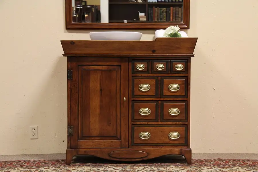 Main image of Country Pine Vintage Dry Sink
