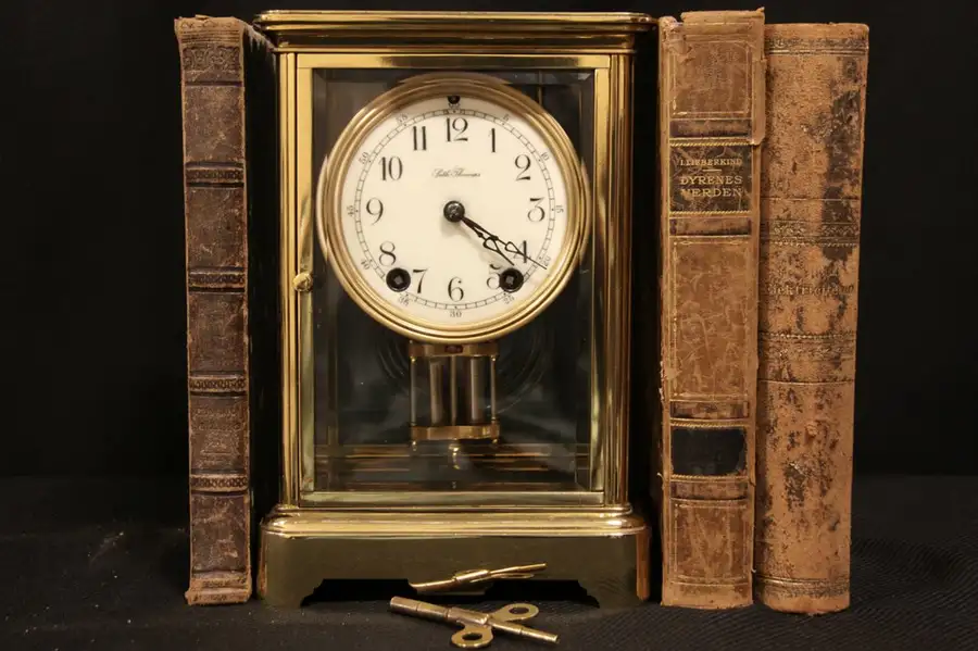 Main image of Seth Thomas Antique 1910 Crystal Regulator Clock