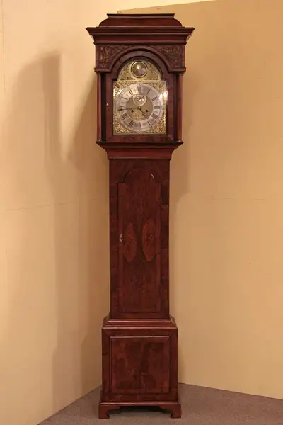 Main image of Joseph Smallwood English Tall Case Grandfather Clock
