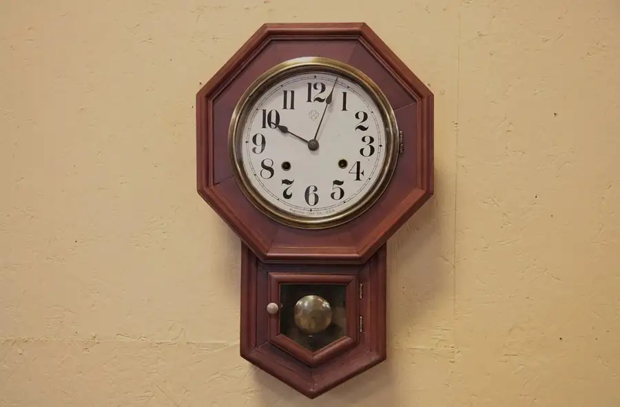 Main image of Ansonia Victorian Antique Wall Clock