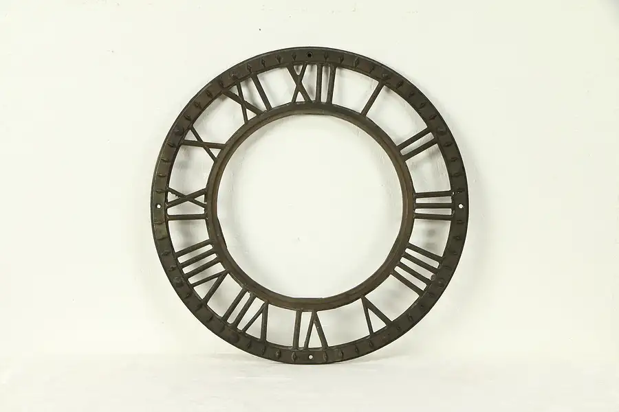 Main image of Bronze Antique 22" Clock Dial Ring, Architectural Salvage