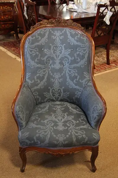 Main image of Victorian Rosewood Sleepy Hollow Chair, 1865