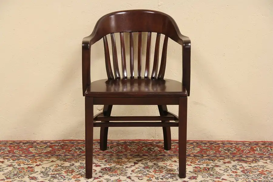 Main image of 1925 Banker Chair - Antique