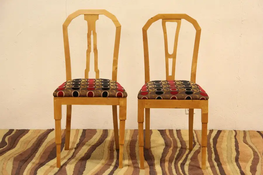Main image of Pair of French 1930's Art Deco Chairs