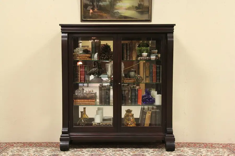 Main image of Colby Empire 1910 China Cabinet or Curio Display Case