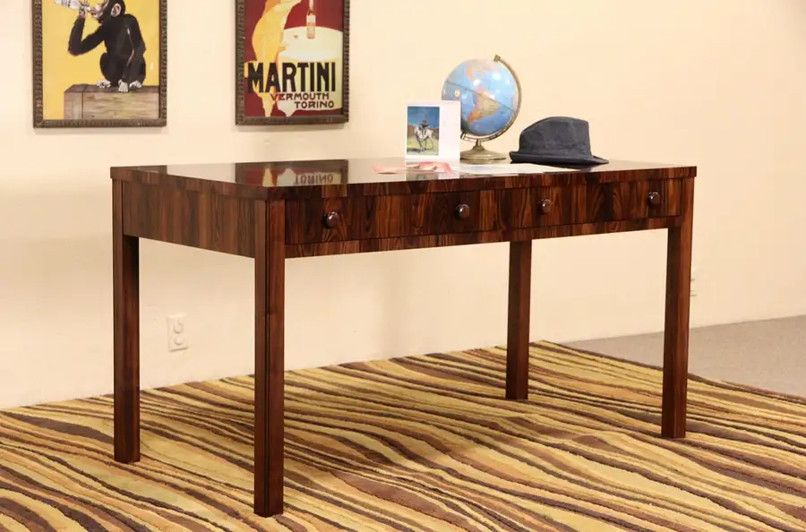 Main image of Hickory Chair Unsigned Rosewood Library Writing Desk