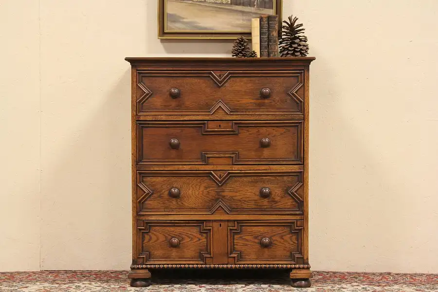 Main image of English Tudor Style Dresser