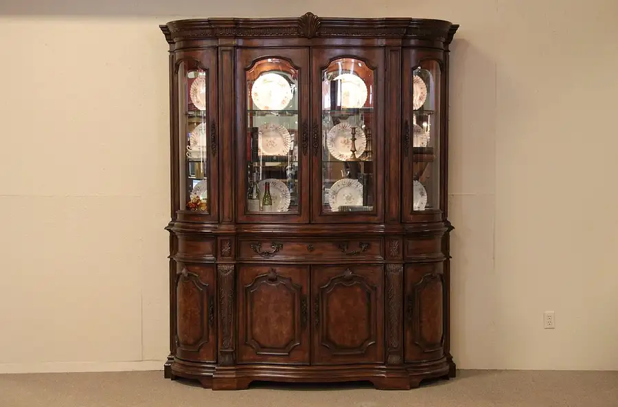 Main image of Drexel Heritage Talavera China or Curio Cabinet