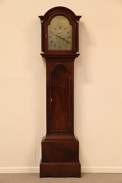 Main image of Georgian 1780 Tall Case Grandfather Clock