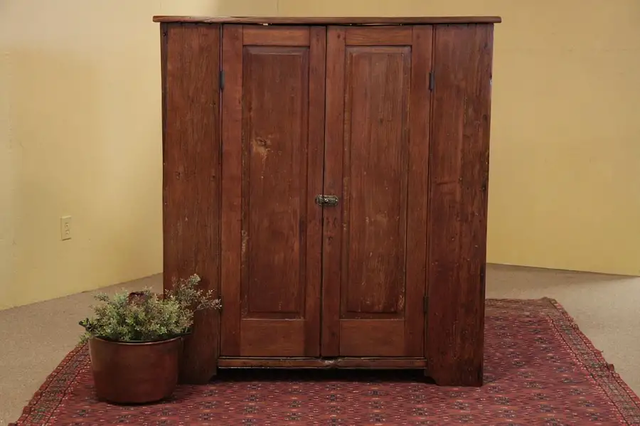 Main image of Primitive Country Antique Jelly Cupboard