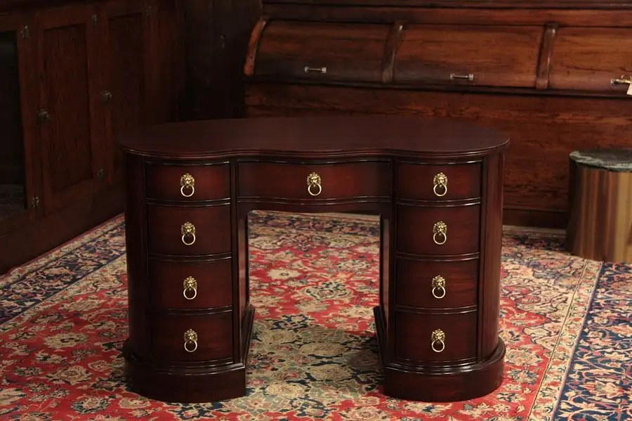 Main image of Federal Mahogany Kidney Desk