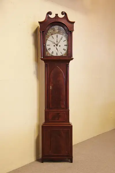 Main image of Georgian Scottish 1820 Tall Case Grandfather Clock