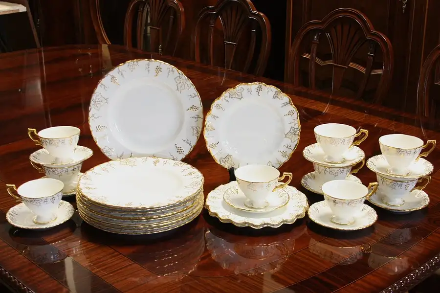 Main image of Royal Crown Derby Gold Vine English China Set
