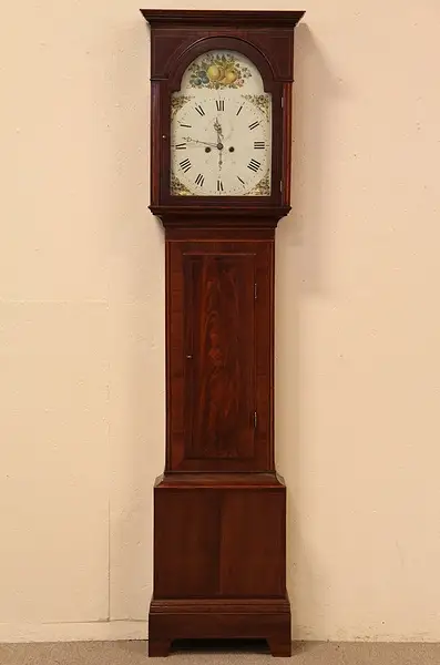 Main image of Georgian 1820 Tall Case Grandfather Clock