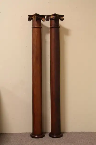 Main image of Pair Architectural Salvage Antique Columns