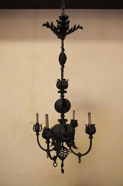 Main image of Victorian Gasolier or Gas Chandelier Fixture