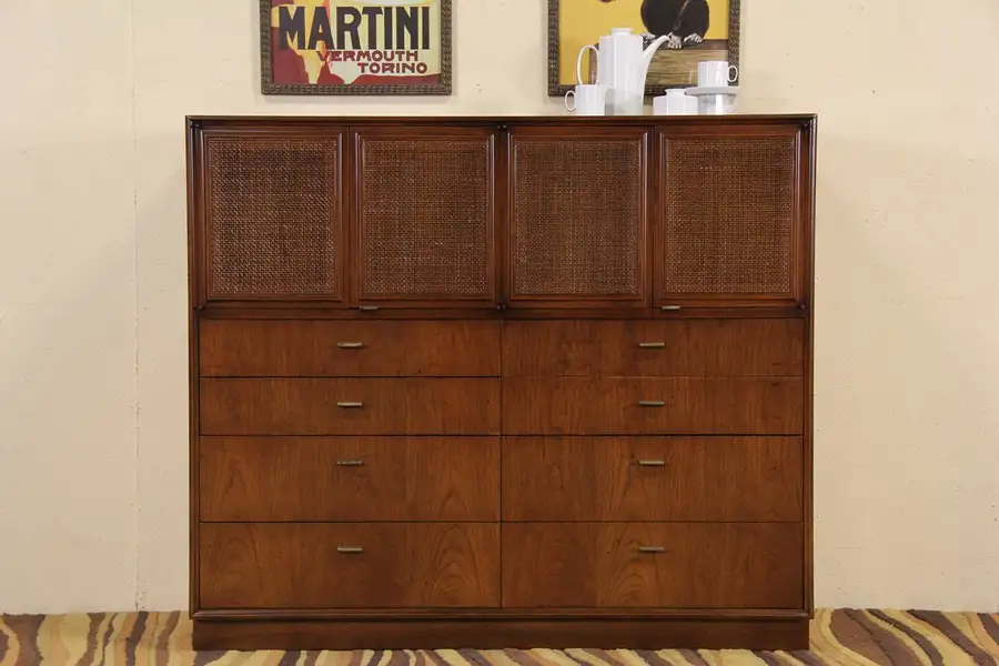 Main image of Midcentury Modern Founders Record or Bar Cabinet 1960 Vintage