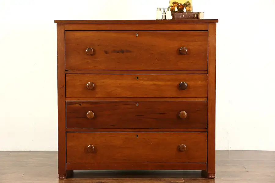Main image of Cherry Pennsylvania 1840 Country Chest or Dresser