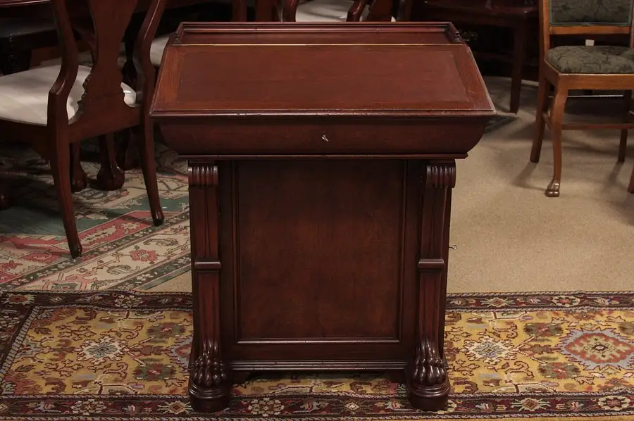 Main image of Victorian Ship Captain or Davenport Desk