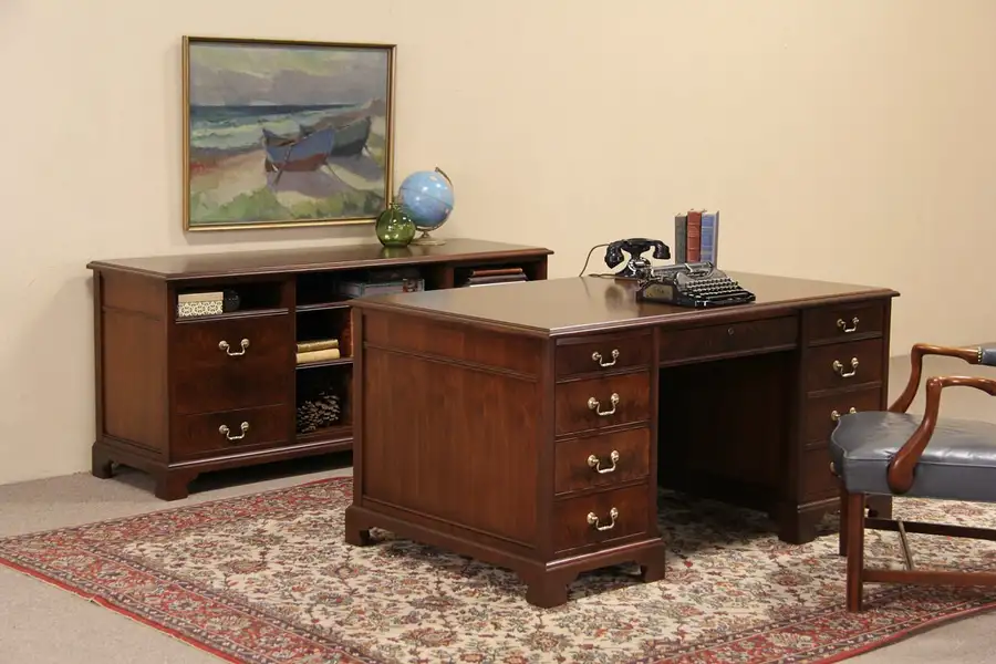 Main image of Jasper Executive Vintage Desk Only