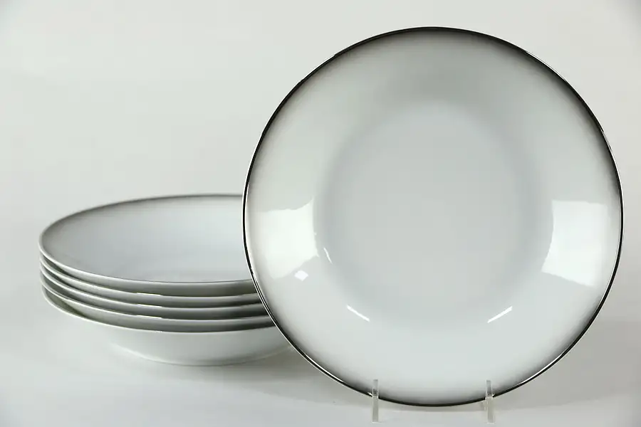 Main image of Large Coupe Soup Bowl in Evensong by Rosenthal - Continental White 8 1/2"