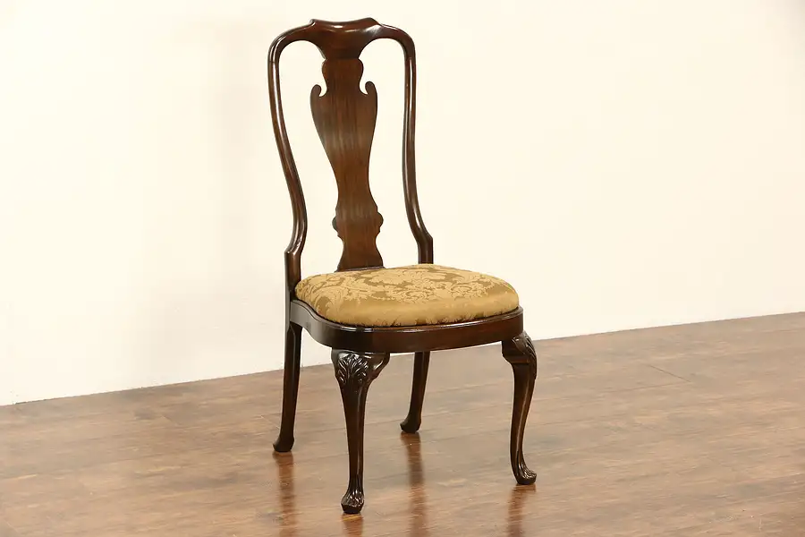 Main image of Drexel Heritage Signed Vintage Mahogany Desk or Side Chair