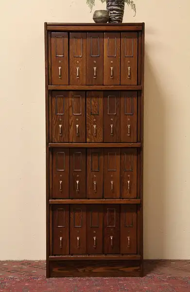 Main image of Schwartz Doctor or Pharmacy Medicine File Cabinet