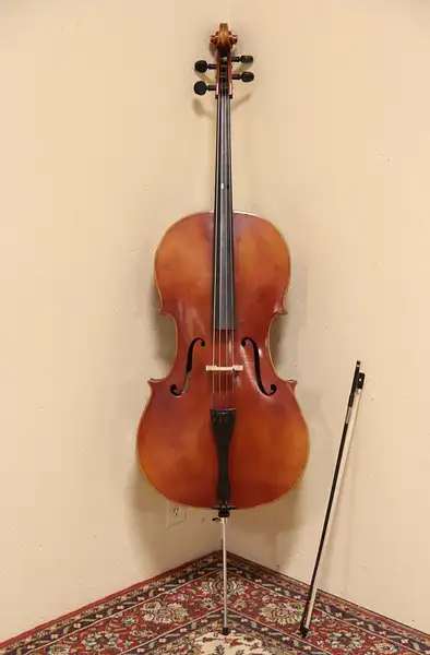 Main image of German Full Size Vintage Student Cello Instrument