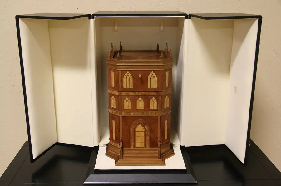 Main image of Castle Jewelry Box by Queen's Nephew David Linley for Dunhill of London
