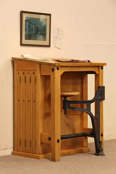 Main image of Drafting or Artist's Drawing Antique Desk