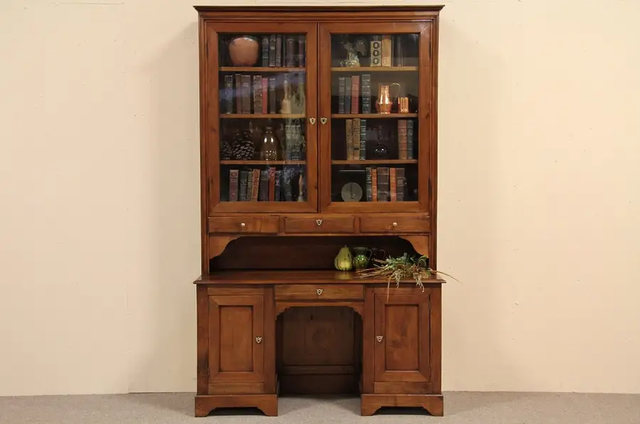 Main image of Country Cherry Kitchen Pantry & Desk, Bookcase or China Top