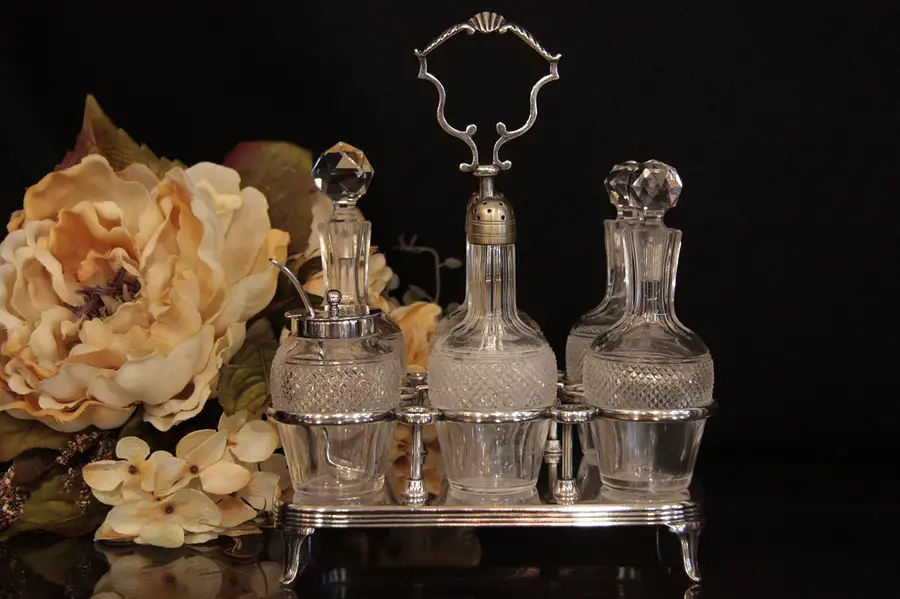 Main image of English Silver Castor or Condiment Set