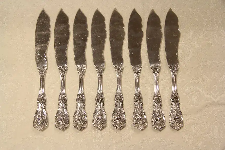 Main image of Francis I Sterling Silver Set of 8 Fish Knives by Reed & Barton