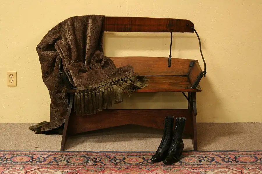 Main image of Country Buckboard Carriage Seat or Bench