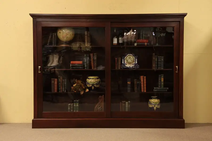 Main image of Display Cabinet or Case, Antique Bookcase