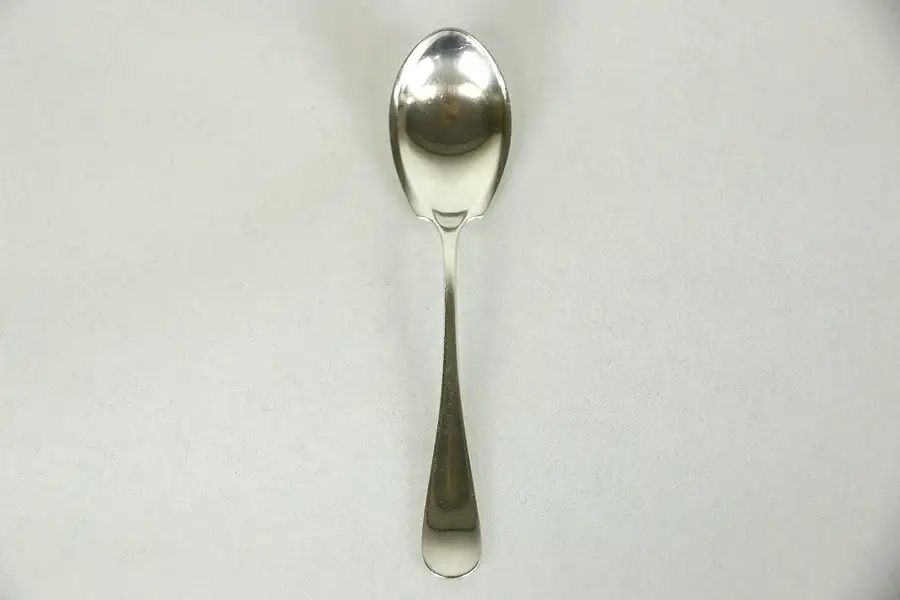 Main image of Gorham Signed Silverplate 1910 Antique Jelly or Sauce Serving Spoon