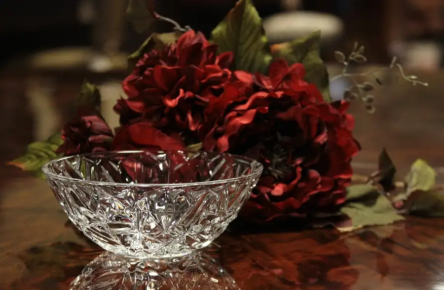 Main image of Tiffany Signed Cut Crystal Bowl
