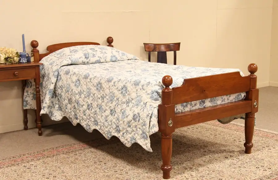 Main image of Country Antique 1840's Single Bed