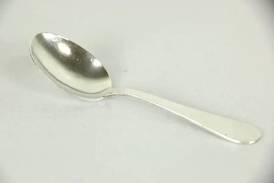 Main image of Sterling Silver 1910 Antique Baby or Sauce Serving Spoon