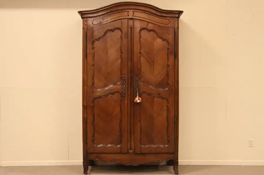 Main image of French Country 1780 Carved Fruitwood Armoire