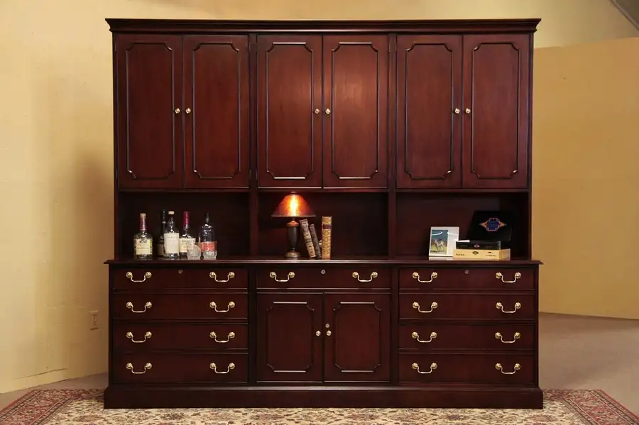 Main image of Councill Executive Credenza, File & Bookcase