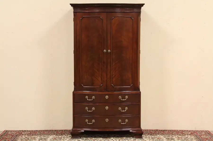 Main image of Baker Mahogany Armoire or Entertainment Center