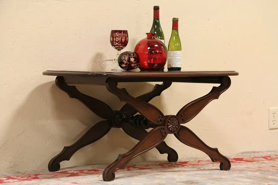 Main image of Cherry Butler Tray & Stand Coffee Table