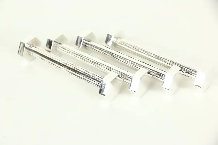 Main image of Bolt Design Knife Rests, Set of 4 Silverplate